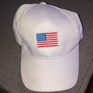 White Womens Baseball Cap